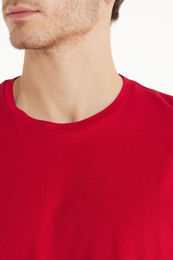 Tezenis Camiseta 100% algodón manga larga y cuello redondo hombre Tienda