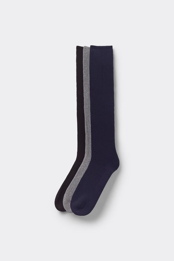 Tezenis 3 Pares Calcetines Largos Algodón Término Hombre Últimos 2 días