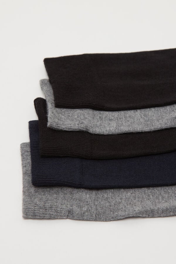 Tezenis 5 Pack x calcetín cortos de algodón para hombre Superdescuento