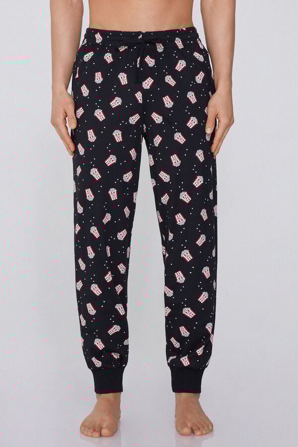 Tezenis Pantalón Largo de Algodón con Puños Ahorra y exporta
