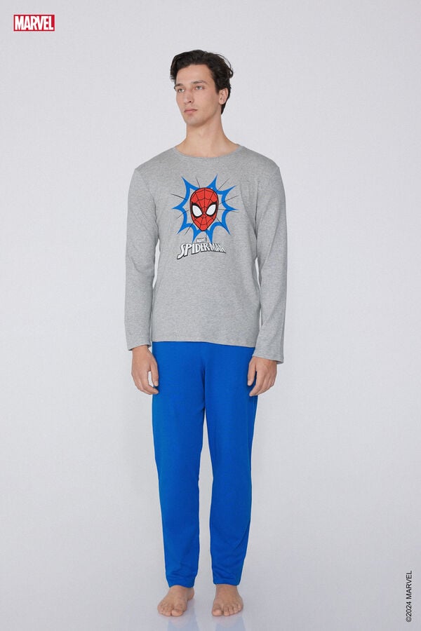 Tezenis Pijama Largo de Algodón Spiderman Última moda