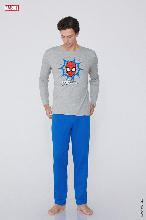 Tezenis Pijama Largo de Algodón Spiderman Última moda