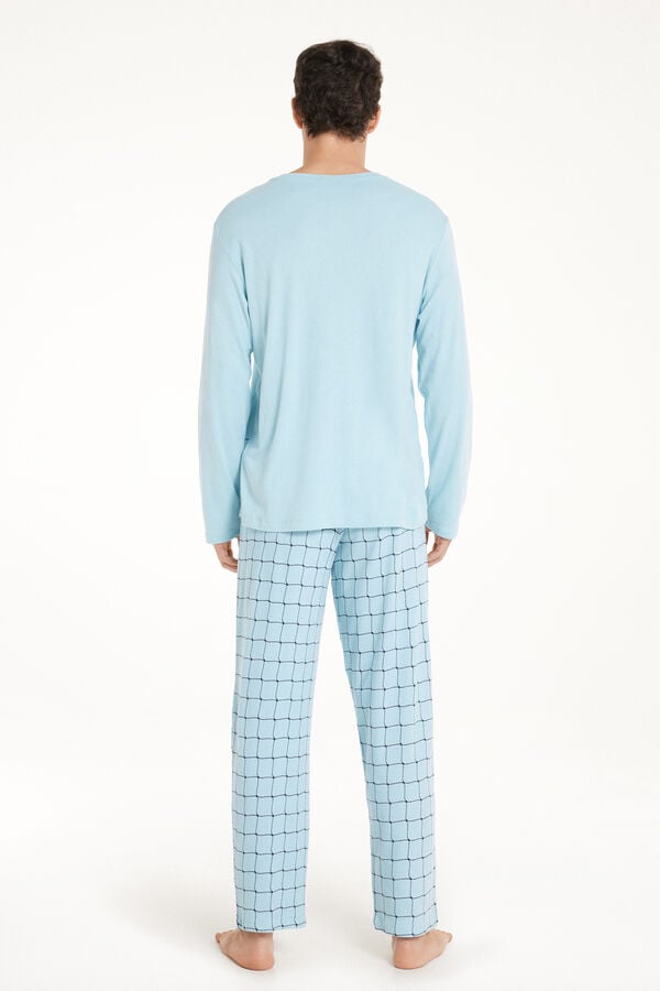 Tezenis Pijama Largo de Algodón Grueso Tenis Descuento por venta flash