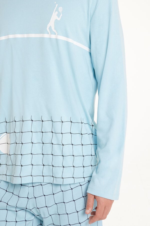 Tezenis Pijama Largo de Algodón Grueso Tenis Descuento por venta flash