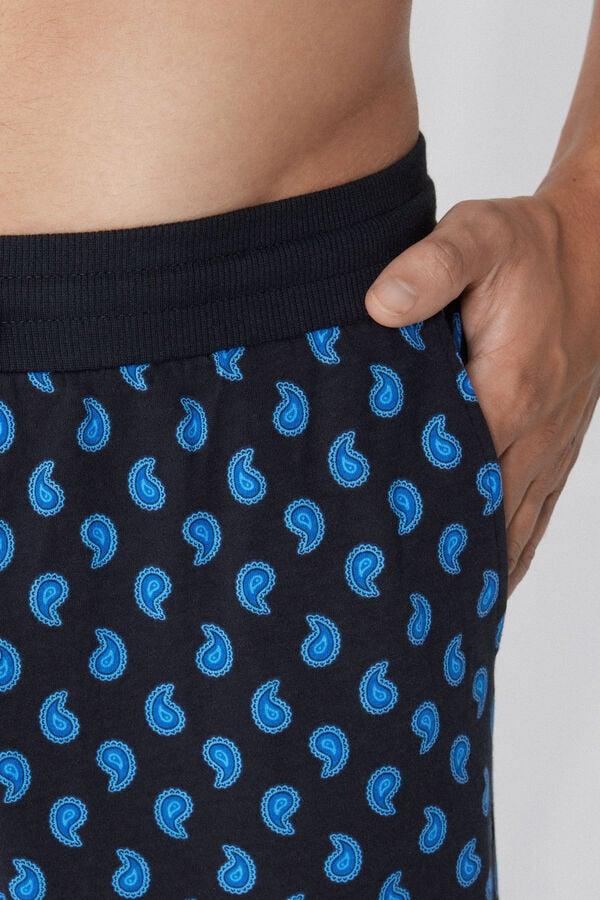Tezenis Pantalón de Chándal de Algodón Grueso con Estampado y Bolsillos Devoluciones gratuitas