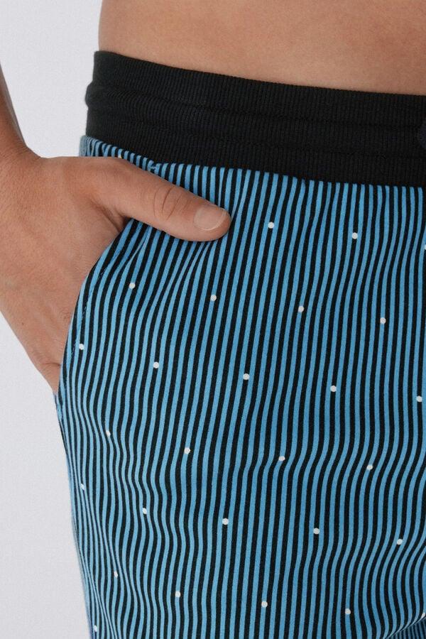 Tezenis Pantalón de Chándal de Algodón Grueso con Estampado y Bolsillos En línea