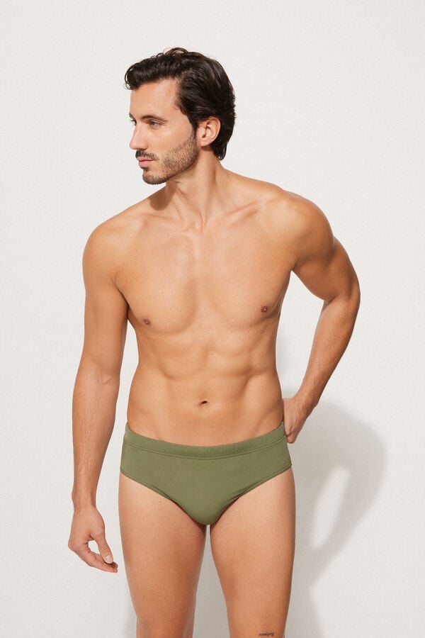 Tezenis Bañador de Slip Básico de Microfibra de Color Liso Rebajas baratas