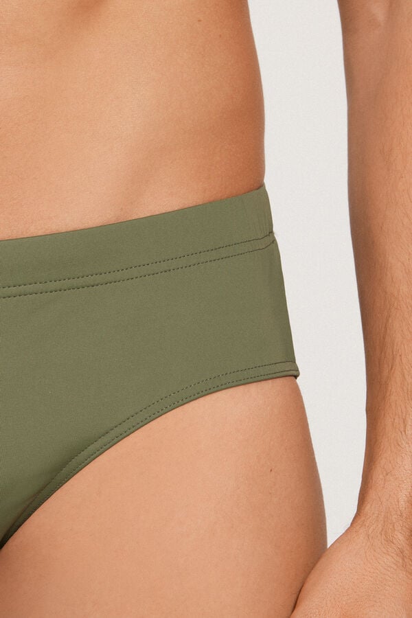 Tezenis Bañador de Slip Básico de Microfibra de Color Liso Rebajas baratas