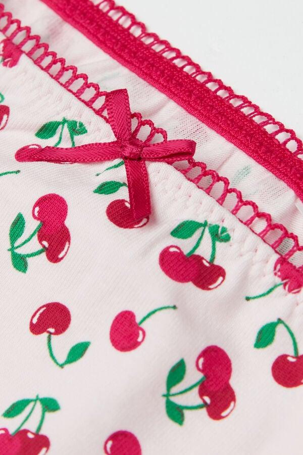 Tezenis Braguitas Basic de Algodón Estampado para Niña Oferta exclusiva