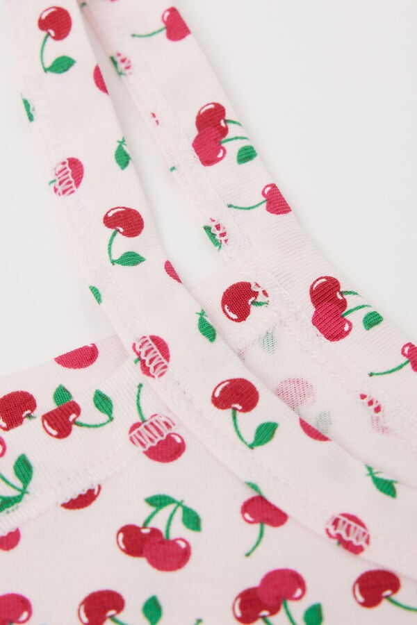 Tezenis Brasier Niña Basic de Algodón Estampado Ofertas especiales