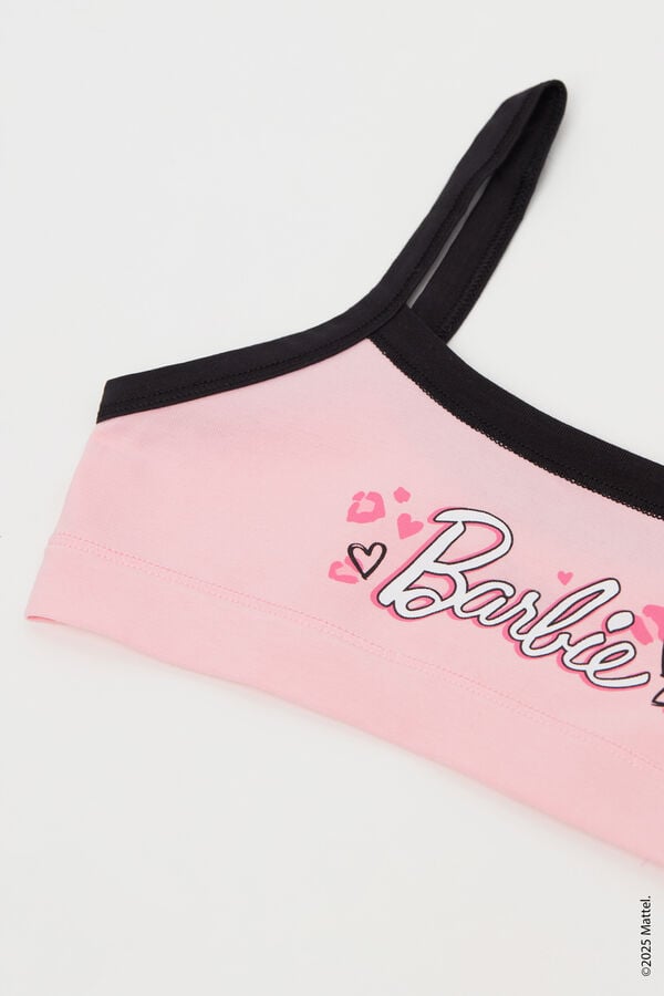 Tezenis Brasier de Algodón Estampado Barbie Niña Grandes ahorros