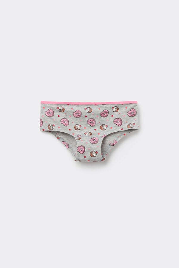 Tezenis Culotte Basic de Algodón Estampado para Niña Rebajas de fin de temporada