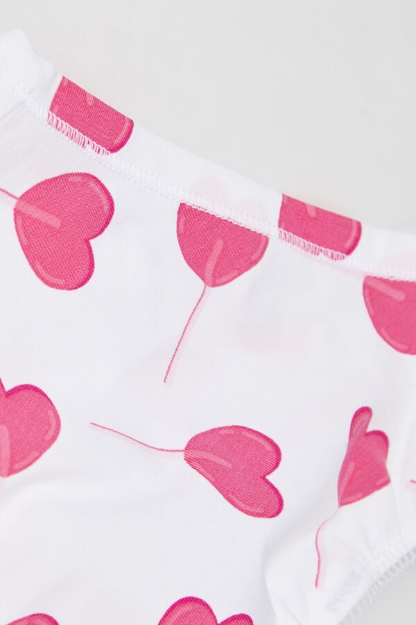 Tezenis Braguitas Basic de Algodón Estampado para Niña Outlet online