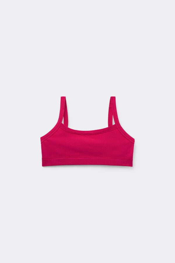 Tezenis Top sujetador básico en algodón para niña Gran oferta