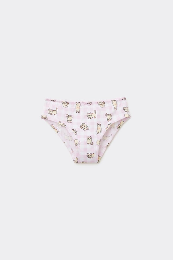 Tezenis Braguitas Basic de Algodón Estampado para Niña Rebajas baratas