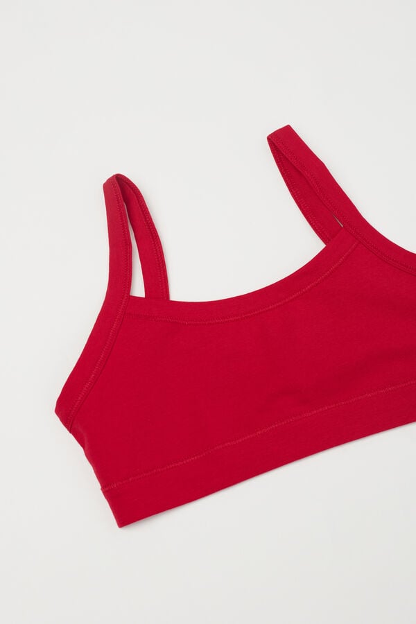 Tezenis Top sujetador básico en algodón para niña Ventas relámpago