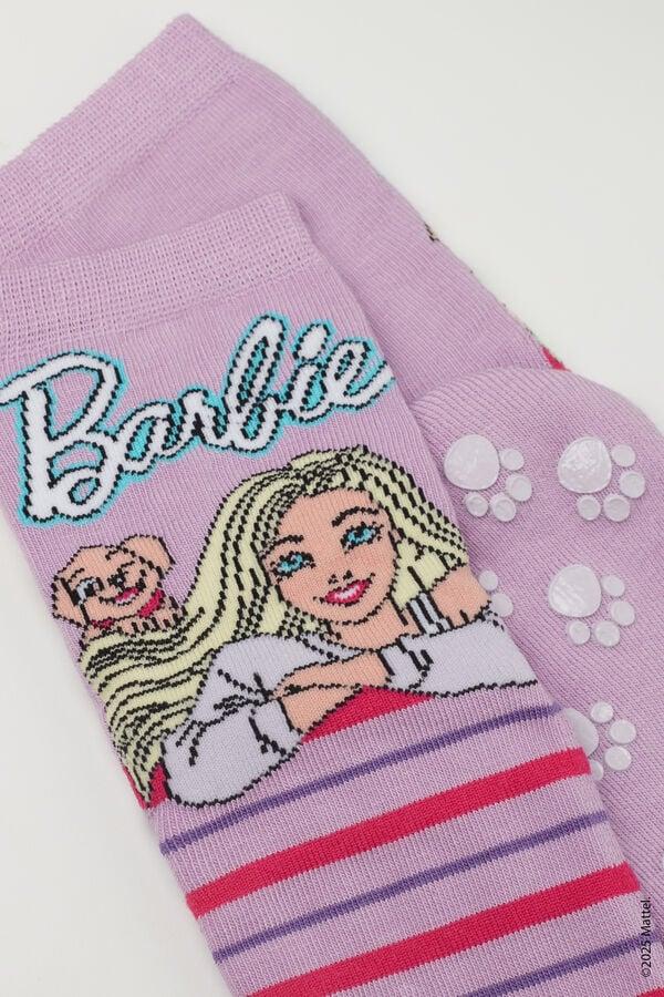Tezenis Calcetines Antideslizantes Cortos Estampado Barbie para Niña Rebajas de fin de temporada