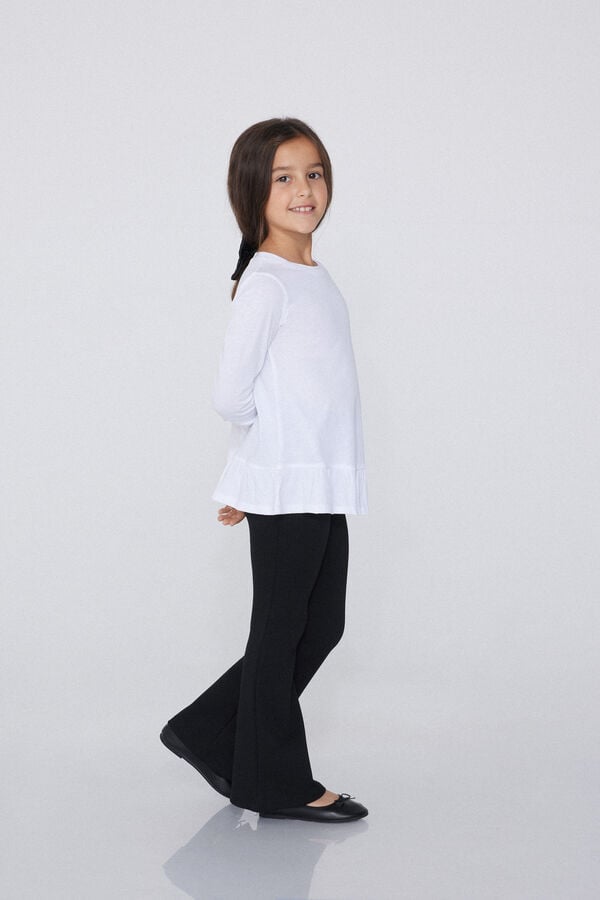 Tezenis Pantalones Largos Flare Punto Milano Tienda