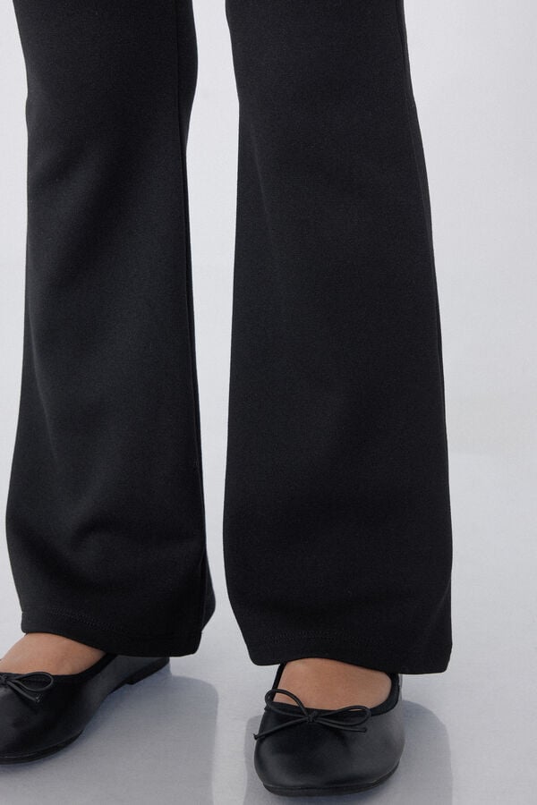 Tezenis Pantalones Largos Flare Punto Milano Tienda