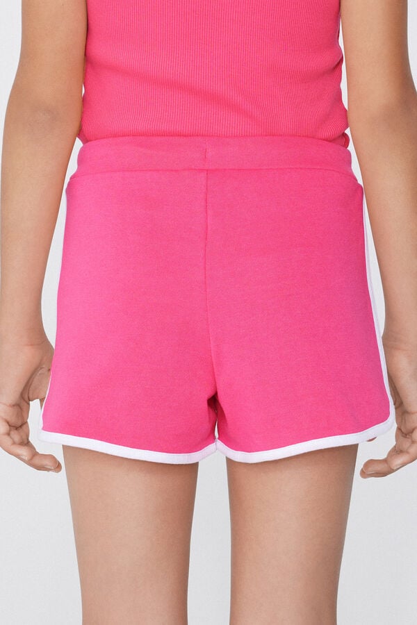 Tezenis Shorts Felpa Algodón Ribetes Niña Último día