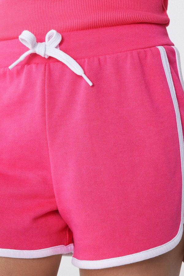 Tezenis Shorts Felpa Algodón Ribetes Niña Último día