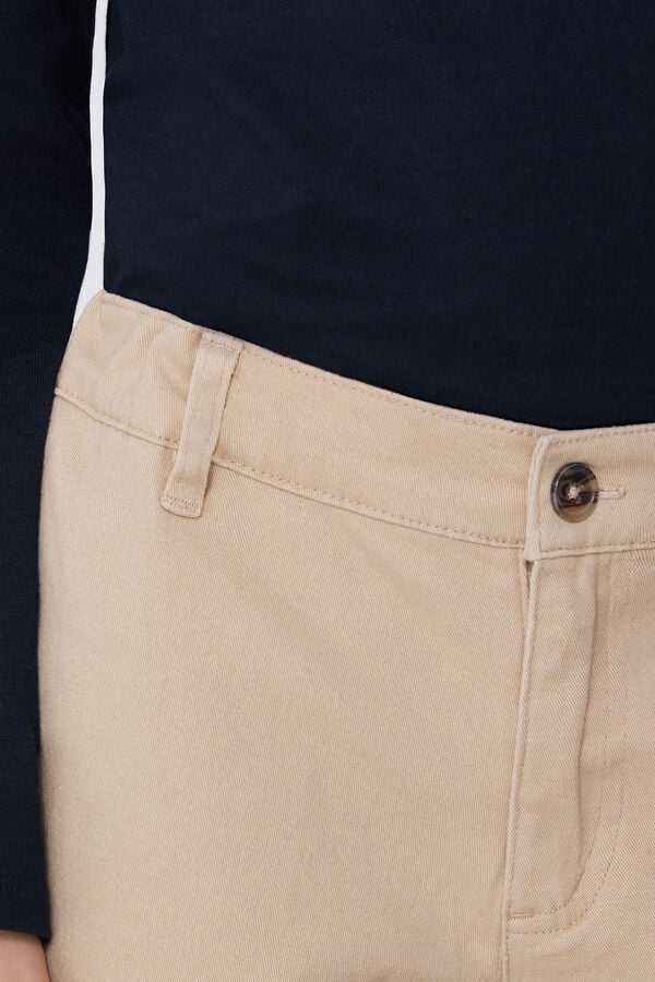 Tezenis Pantalones Chinos de Algodón Elástico Venta caliente