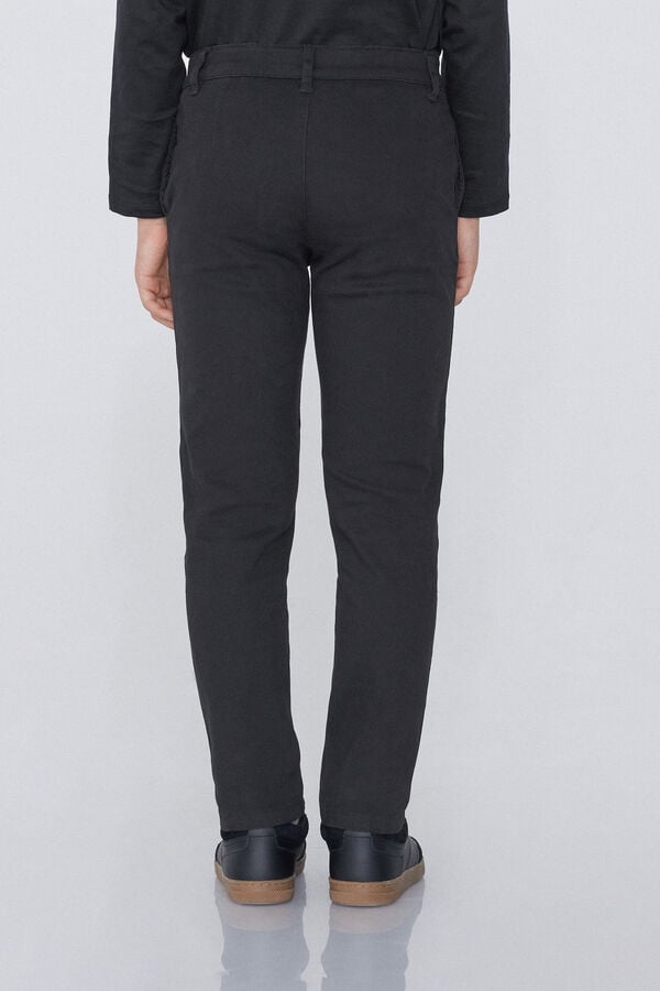 Tezenis Pantalones Chinos de Algodón Elástico En oferta