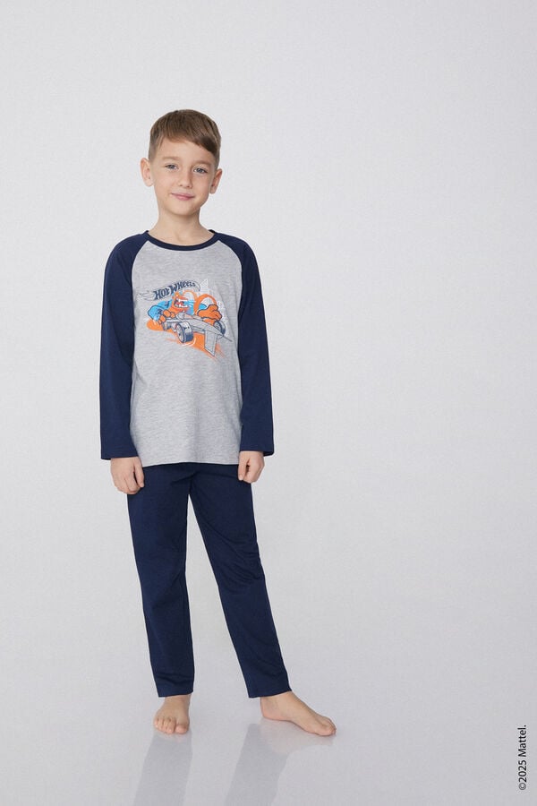 Tezenis Pijama Largo Algodón Estampado Hot Wheels para Niño Mejor oferta
