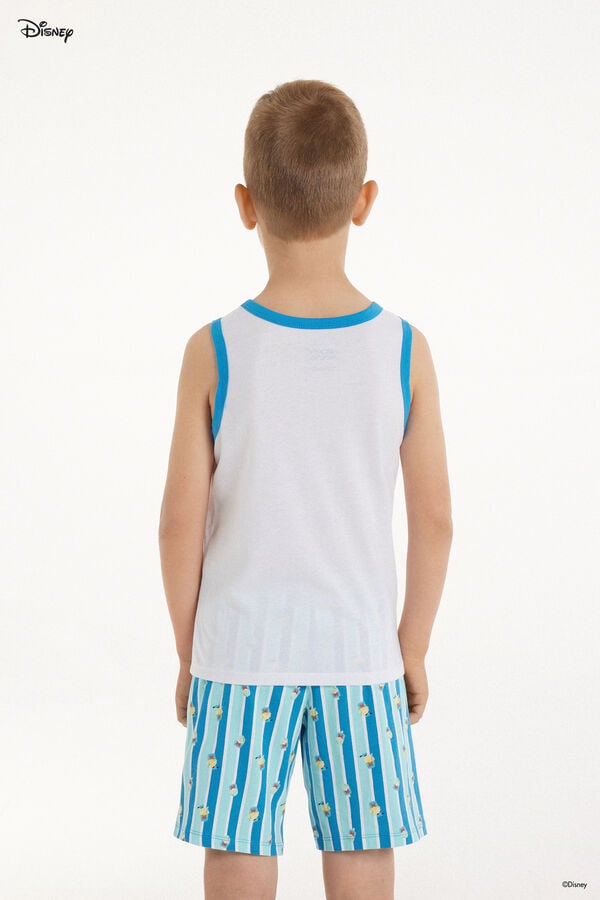 Tezenis Pijama Corto de Algodón con Estampado Disney para Niño Último día