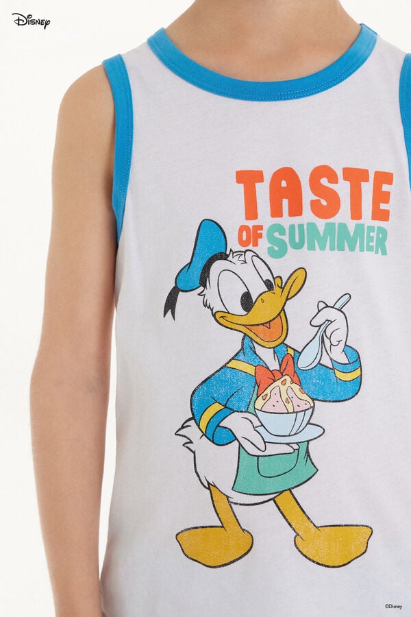 Tezenis Pijama Corto de Algodón con Estampado Disney para Niño Último día