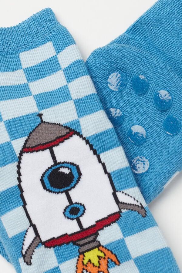Tezenis Calcetines Antideslizantes Algodón Ligero Estampado para Niño Solo queda un día