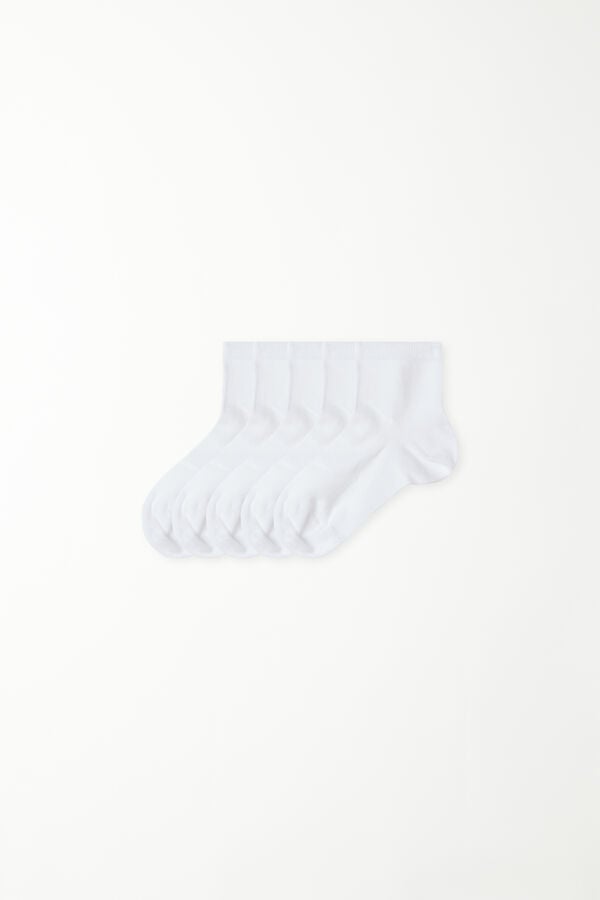 Tezenis Pack 5 calcetines cortos algodón unisex para niños Grandes ahorros
