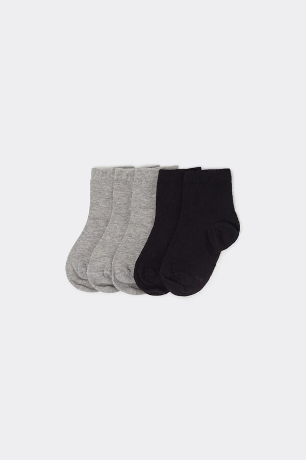 Tezenis Pack 5 calcetines cortos algodón unisex para niños En línea