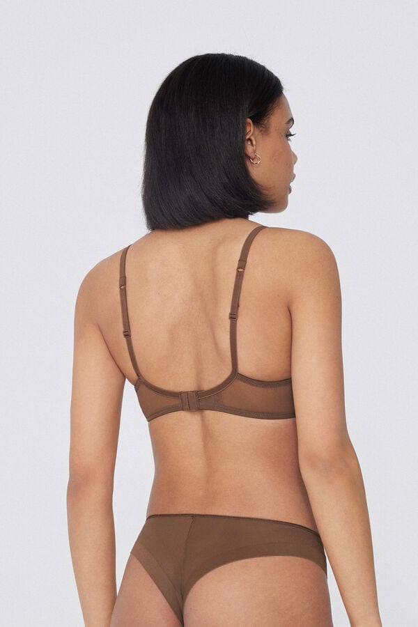 Tezenis Sujetador balconette de tul Paris Essential Rebajas
