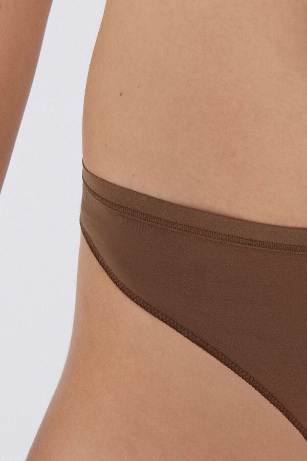 Tezenis Brasileña en Algodón Orgánico Color Sólido Los más vendidos