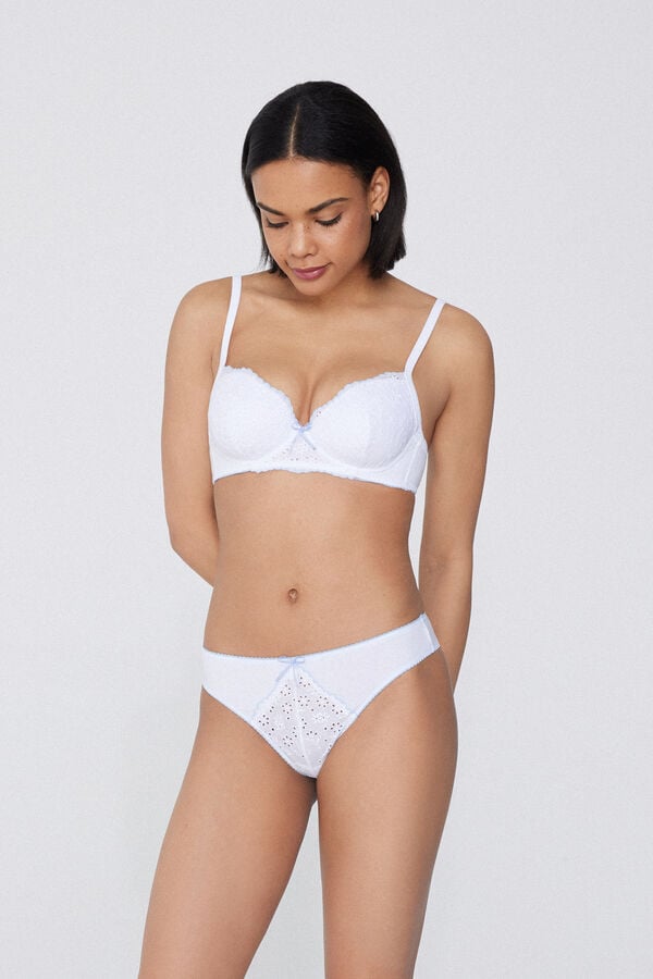 Tezenis Sujetador Balconette Relleno Ligero Algodón Wien Fairy Princess Descuento