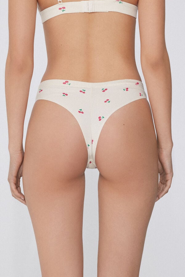 Tezenis Braguita Brasileña Algodón Comfy Rib Tienda