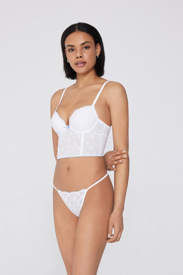 Tezenis Sujetador Tipo Top Push-Up Con Relleno Algodón Fairy Princess Rebajas top