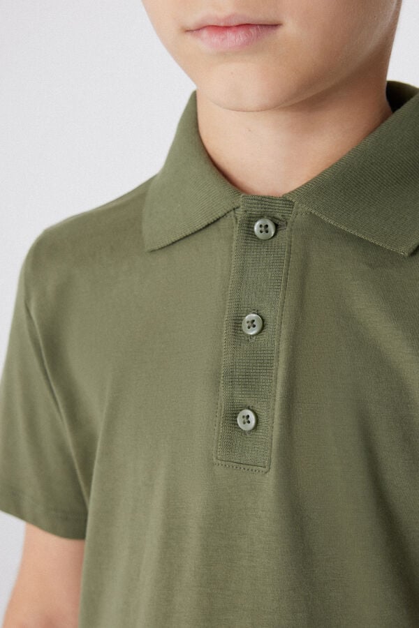Tezenis Polo de Manga Corta de Algodón para Niño Solo hoy