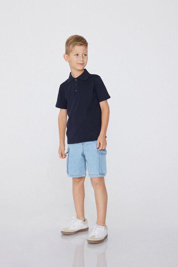 Tezenis Polo de Manga Corta de Algodón para Niño Oferta especial de fábrica