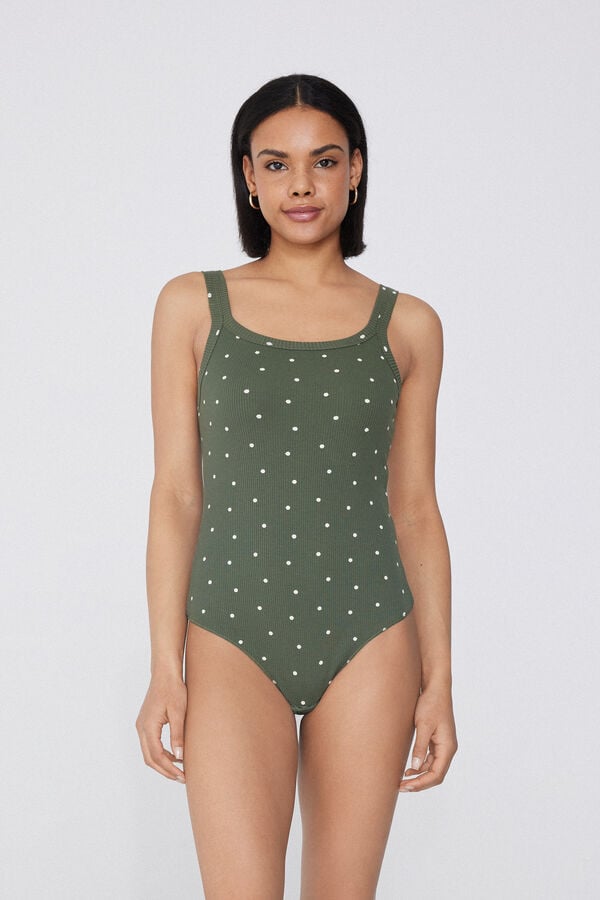 Tezenis Body de Algodón Comfy Rib Ofertas de temporada
