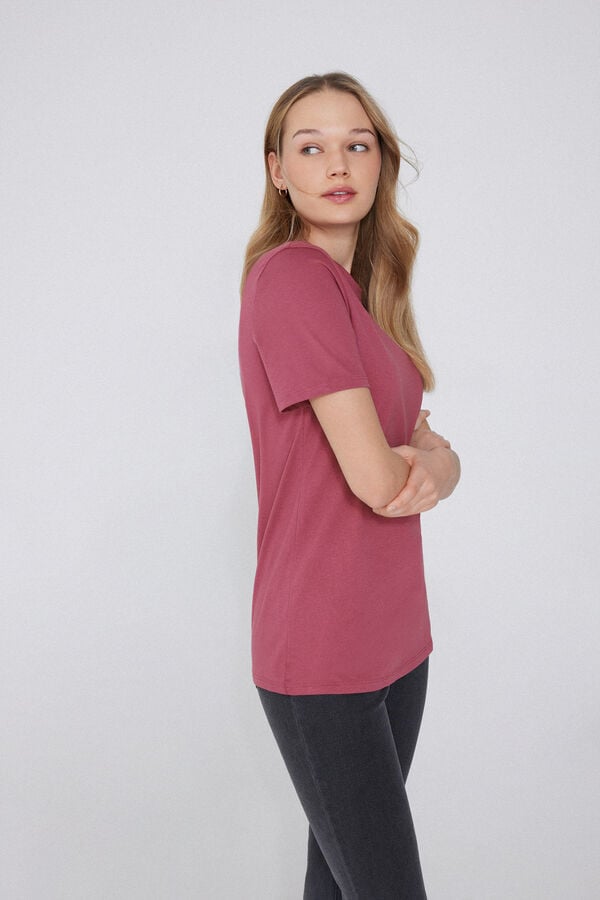 Tezenis Camiseta Basic Cuello Redondo de Algodón Outlet online