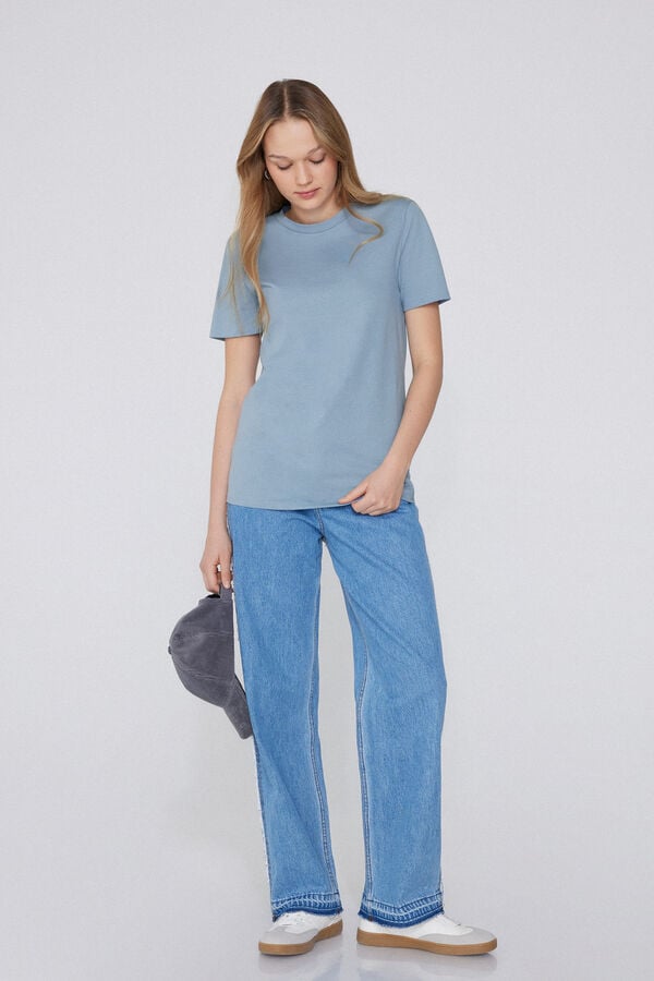 Tezenis Camiseta Basic Cuello Redondo de Algodón Rebajas