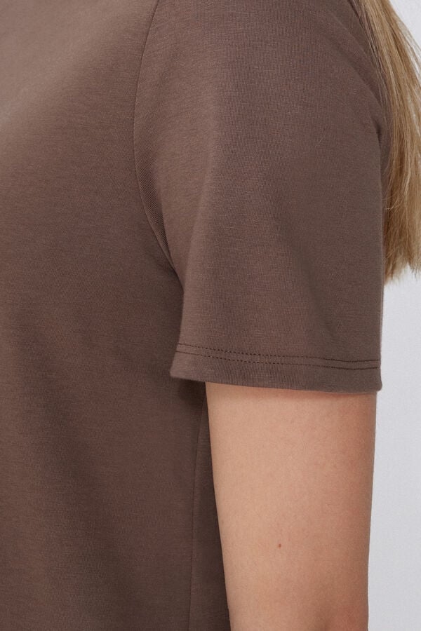 Tezenis Camiseta Basic Cuello Redondo de Algodón Ofertas