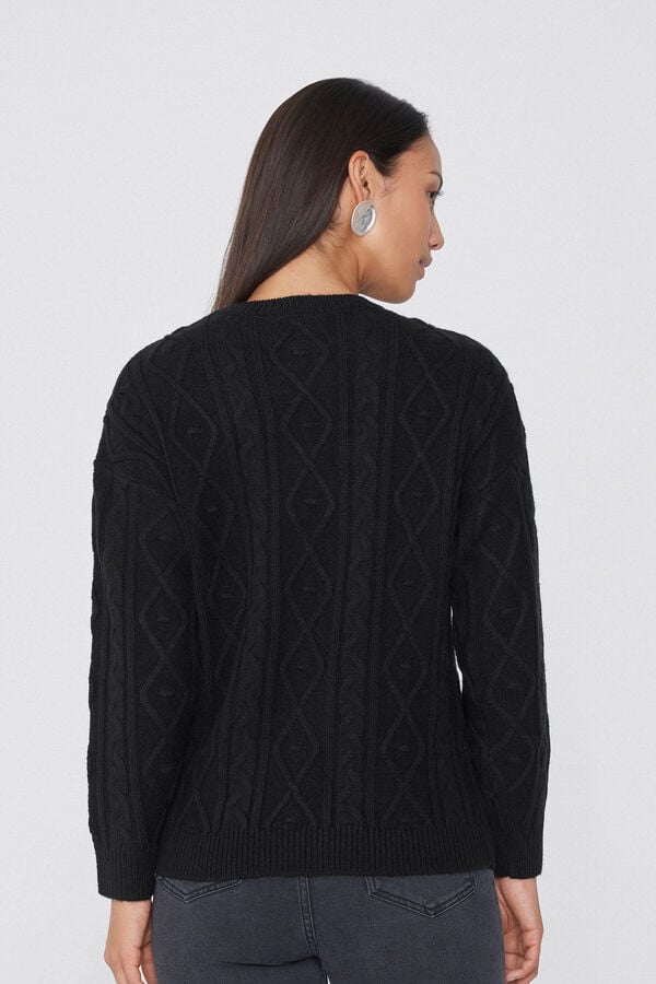 Tezenis Jersey de Cuello Redondo Trenzado Tienda
