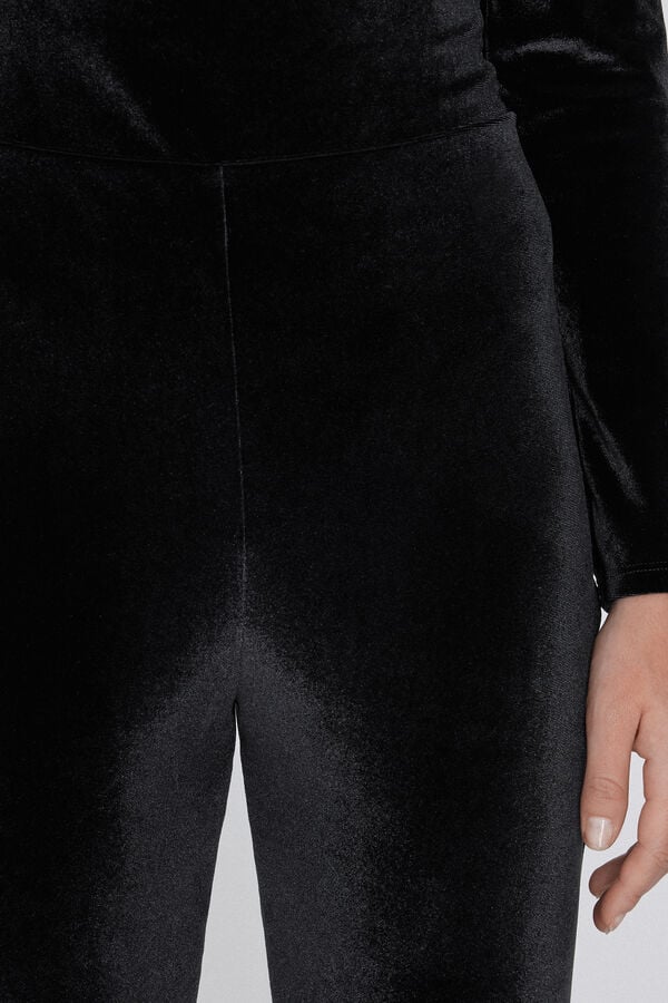 Tezenis Pantalones Largos Flare Terciopelo Oferta especial