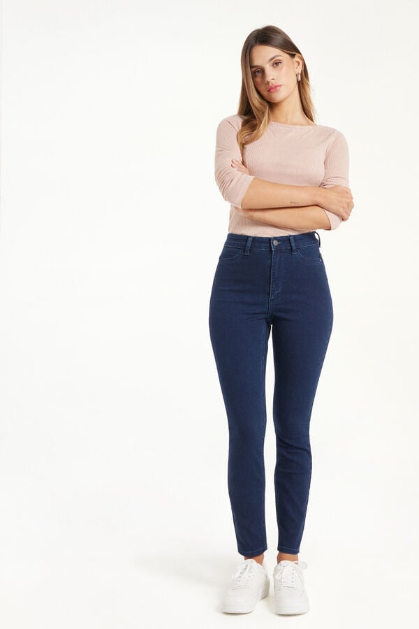 Tezenis Jeggings de Talle Alto con Efecto Push-Up Envío gratis