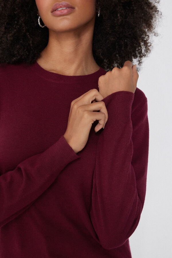 Tezenis Jersey Abrigado con Lana Manga Larga Cuello Redondo Promoción trimestral