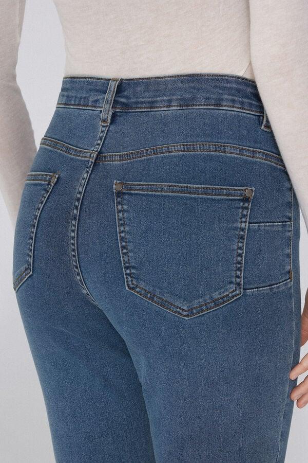 Tezenis Jeggings de Talle Alto con Efecto Push-Up Ahorra y exporta