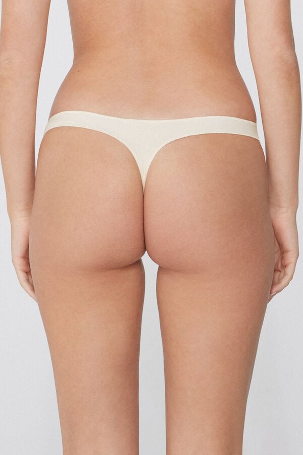 Tezenis Tanga de microfibra reciclada 2025